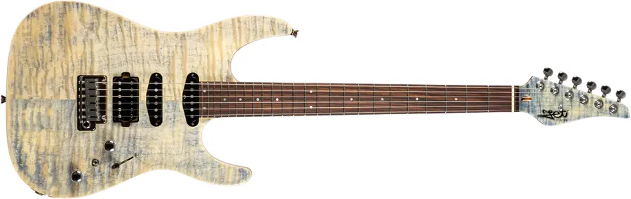 Jet Guitars Elite JS-45 Indigo Gray inkl gigbag 