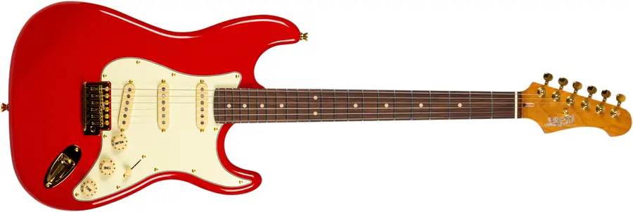 Jet Guitars JS-380 Red G 