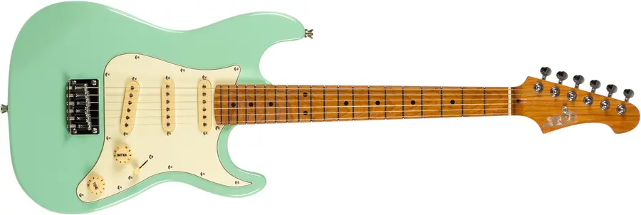 Jet Guitars JS-300 MINI 3/4 See Foam Green 