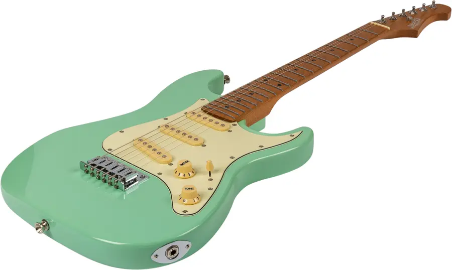 Jet Guitars JS-300 MINI 3/4 See Foam Green 