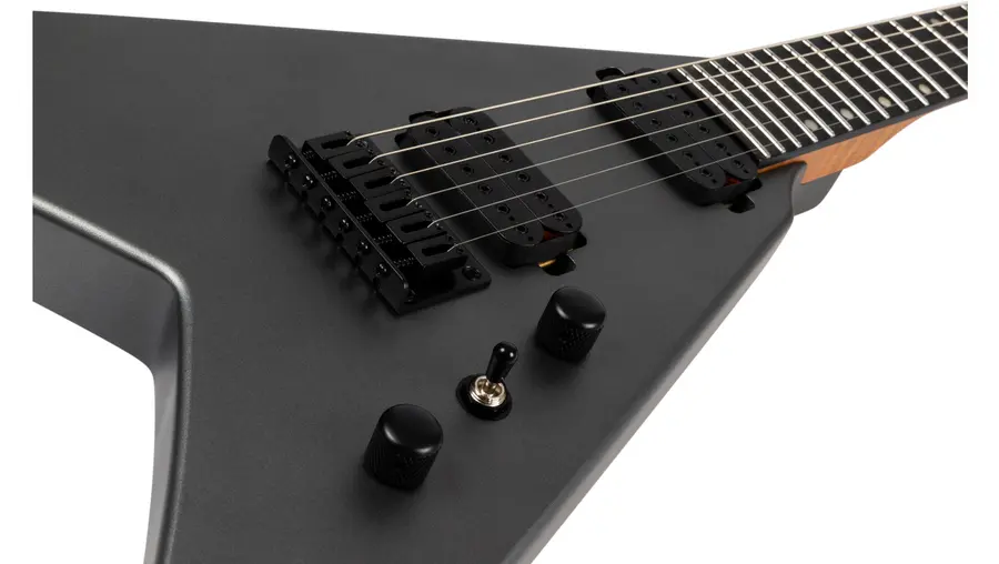 Spira Guitars V-400 Satin Silver 