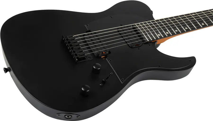 Spira Guitars T-407 Satin Black 