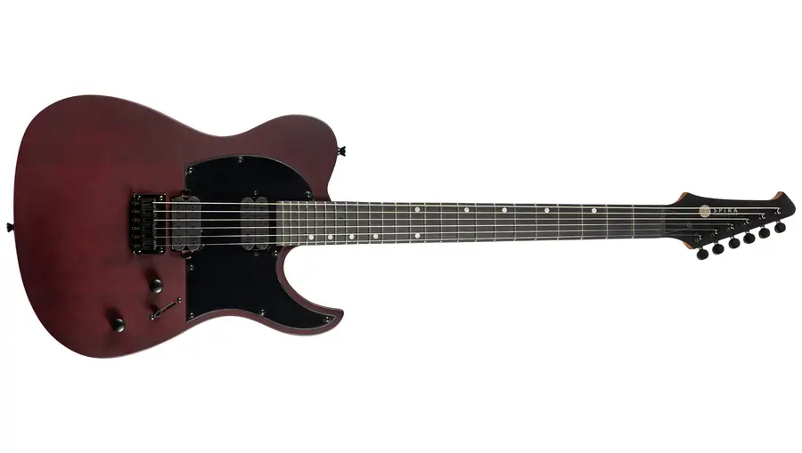 Spira Guitars T-400 Satin Wine red 