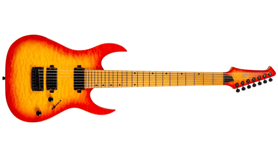 Spira Guitars S-507 QFB Fireburst 