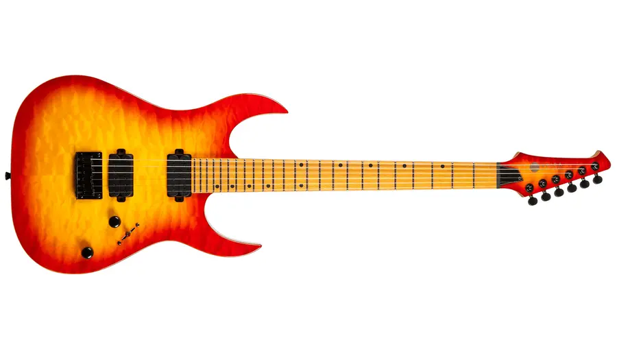 Spira Guitars S-500 QFB Fireburst 