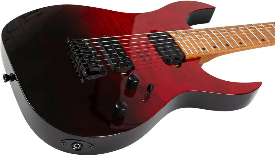 Spira Guitars S-457 Transparent Red 