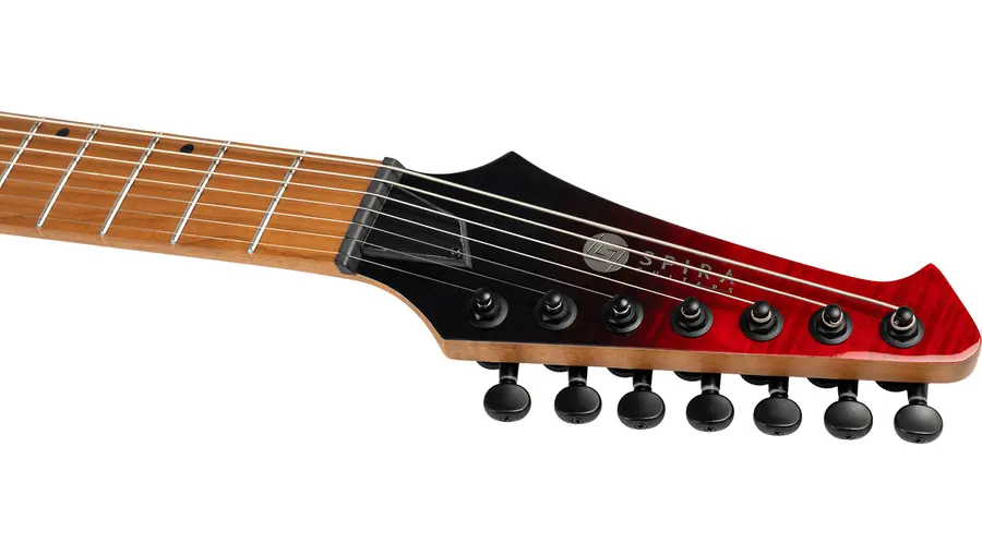 Spira Guitars S-457 Transparent Red 