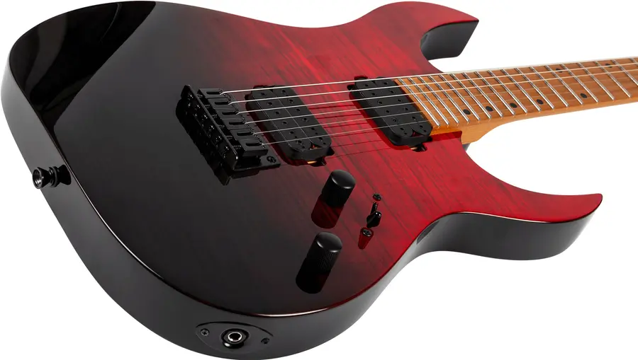 Spira Guitars S-450 Transparent Red 