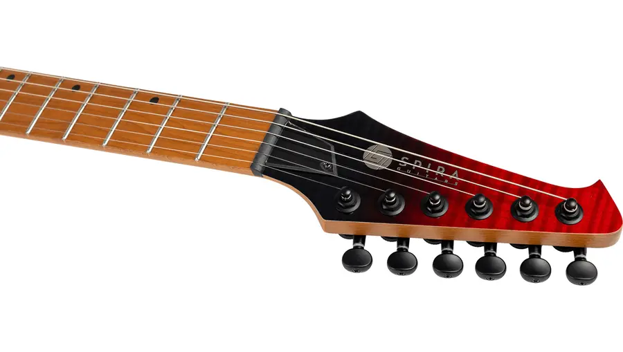 Spira Guitars S-450 Transparent Red 