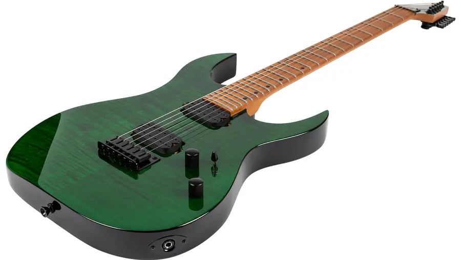 Spira Guitars S-450 Transparent Green 
