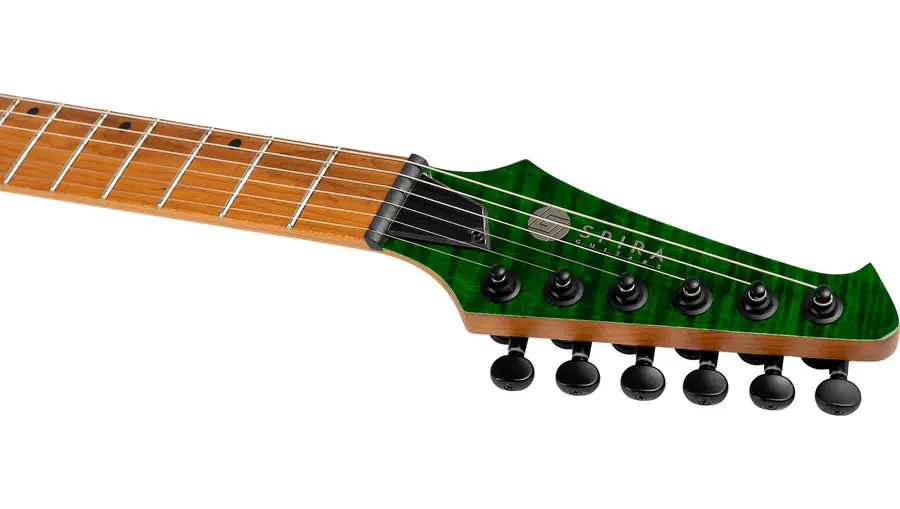 Spira Guitars S-450 Transparent Green 