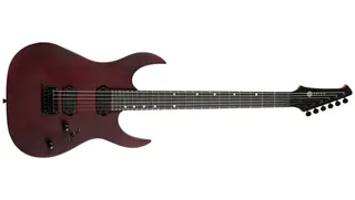 Spira Guitars S-400 Satin Wine red