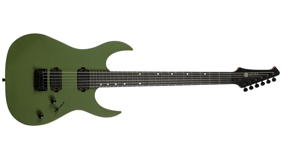 Spira Guitars S-400 Satin Dark green 