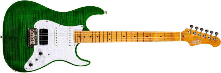 Jet Guitars JS-600 Trans Green 
