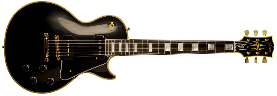 Gibson Customshop 1954 Les Paul Custom Staple Pickup Reissue VOS Ebony 