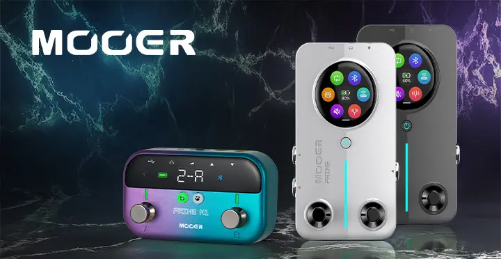 Mooer Prime M2 Gray Intelligent Multi Effects Floor Pedal 