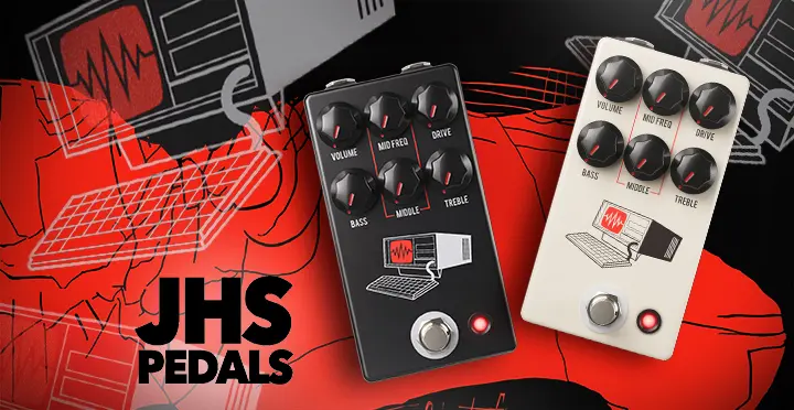 JHS Pedals Hard Drive, Tan - Distortion 