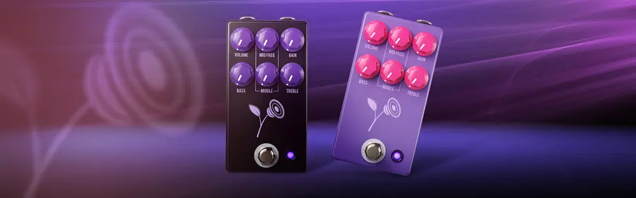 JHS Violet Purple Lari Basilio Signature Overdrive / Distortion 