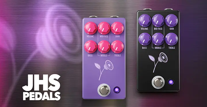 JHS Violet Purple Lari Basilio Signature Overdrive / Distortion 