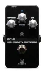 Keeley GC-2 Limiting Amp Compressor Chromalux 2K24 Custom Shop Edition