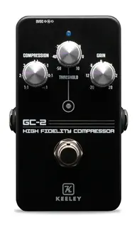 Keeley GC-2 Limiting Amp Compressor Chromalux 2K24 Custom Shop Edition