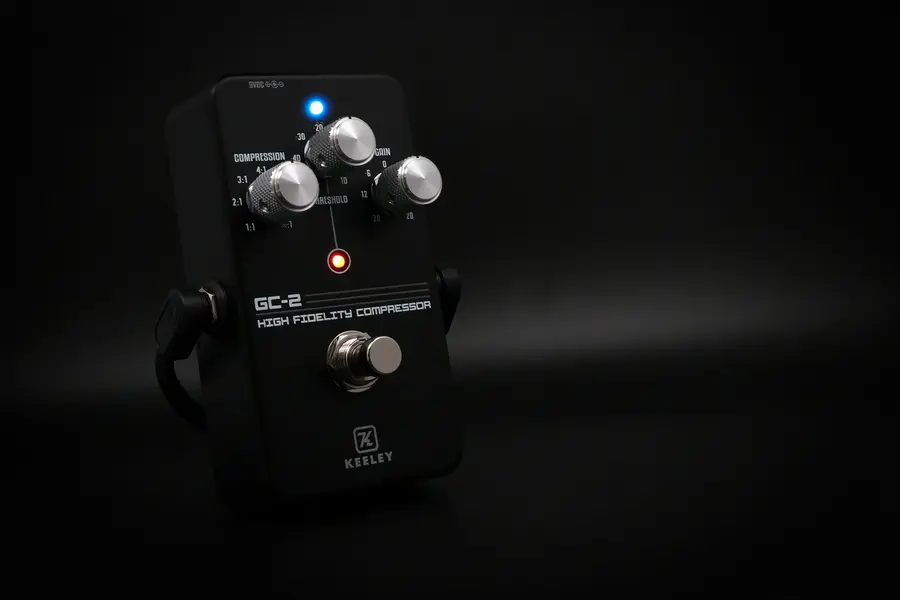 Keeley GC-2 Limiting Amp Compressor Chromalux 2K24 Custom Shop Edition 