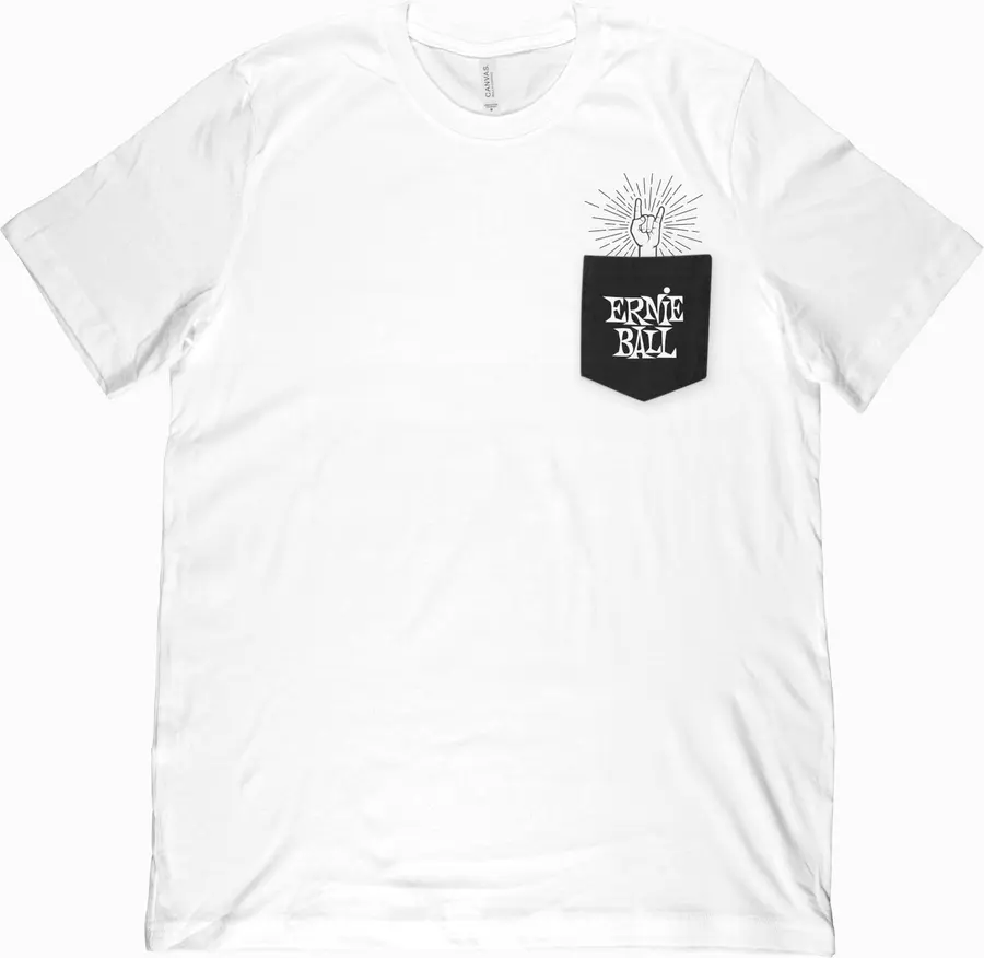 Ernie Ball 4862 Rock On Pocket T-Shirt Medium 