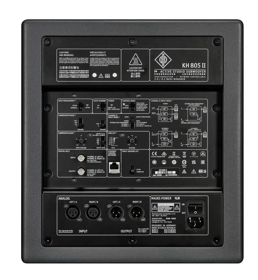 Neumann KH 810 II Aktiv studio-subwoofer 