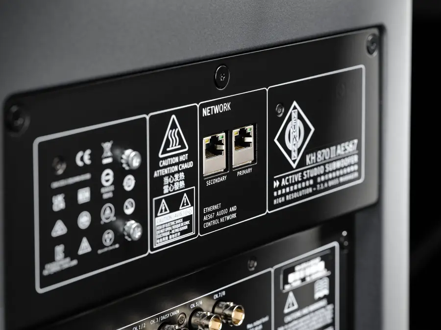 Neumann KH 870 II AES67 Aktiv studio-subwoofer 