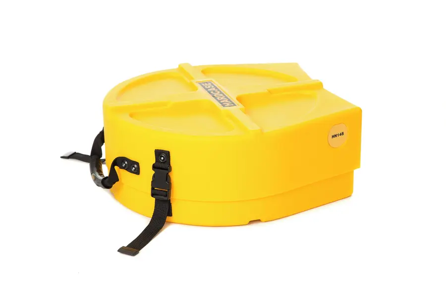Hardcase 14" Snare Drum Case Yellow 
