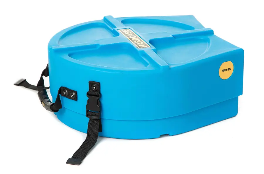 Hardcase 14" Snare Drum Case Light Blue 