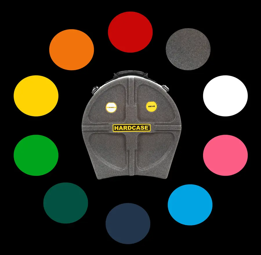Hardcase 22" Bass Drum Case Light Green 