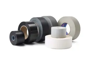 Harlequin PVC Tape sort, 50mm x 33m For dansematte, High performance