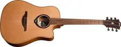 LAG HV10DCE HyVibe 10 Dreadnought Cutaway Satin