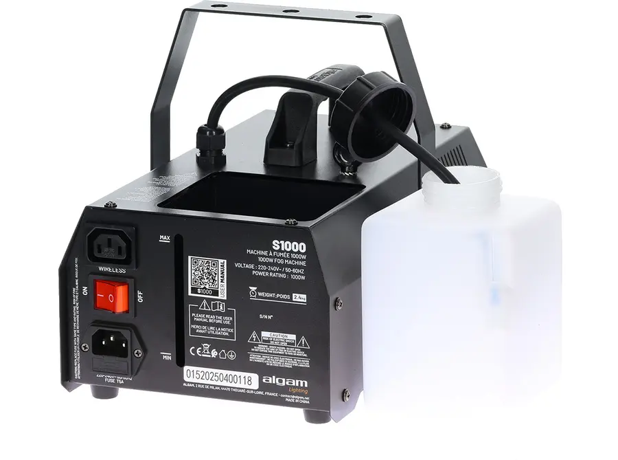 Algam Lighting S1000 Røykmaskin 1000W 