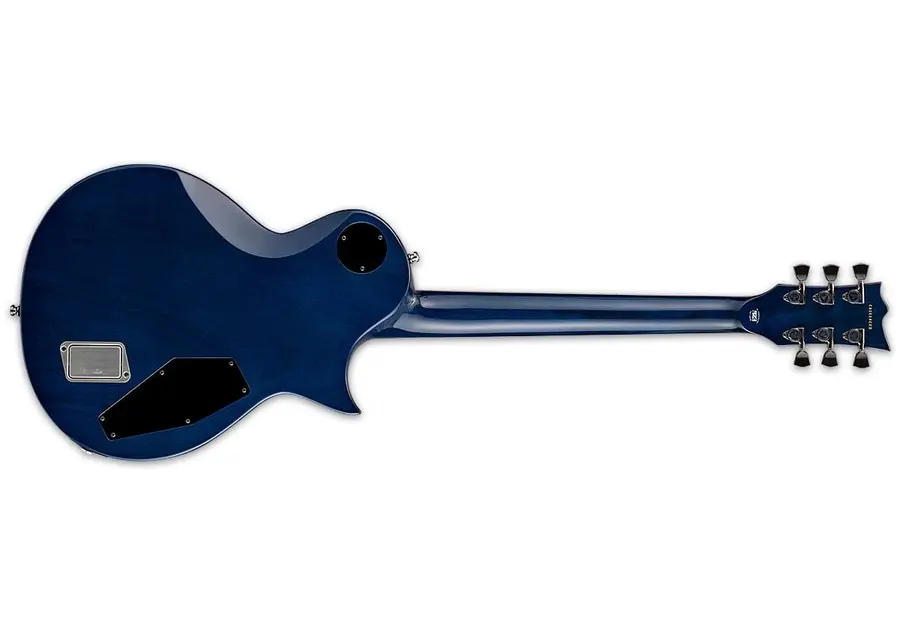 ESP E-II Eclipse Lefthand Blue Natural Fade 