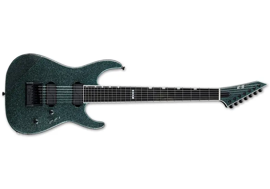 ESP E-II M-II 7B Baritone Evertune Granite Sparkle 