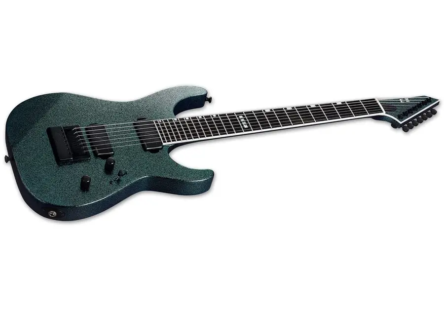 ESP E-II M-II 7B Baritone Evertune Granite Sparkle 