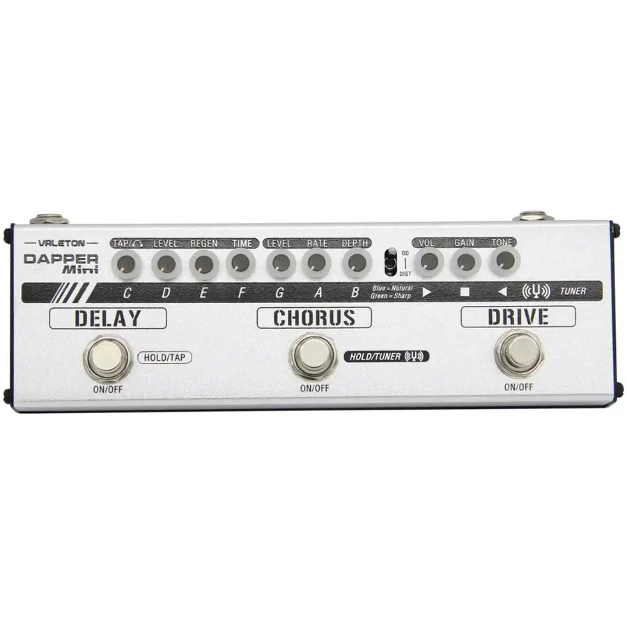 Valeton MES-1 Dapper Mini multieffekt for gitar 