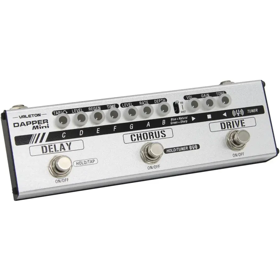 Valeton MES-1 Dapper Mini multieffekt for gitar 