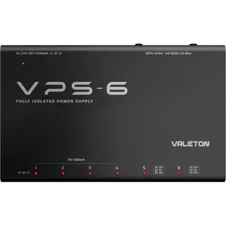 Valeton VPS-6 multi-strømforsyning