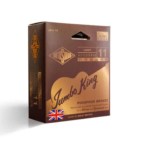 Rotosound JK11 Phosphor Bronze (10-Pack) (011-052)