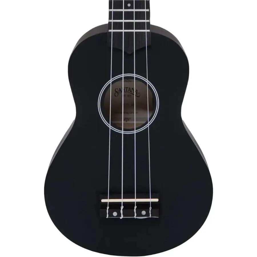 Santana U01 SBK ukulele sort 
