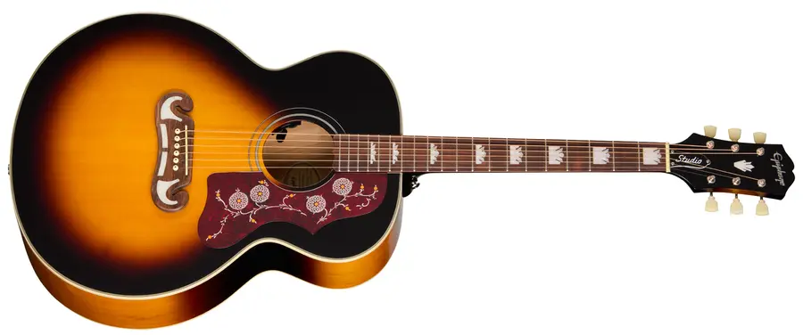 Epiphone J-200 Studio Vintage Sunburst 