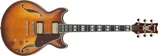Ibanez AM153FM-ATT El-gitar med etui, Artstar