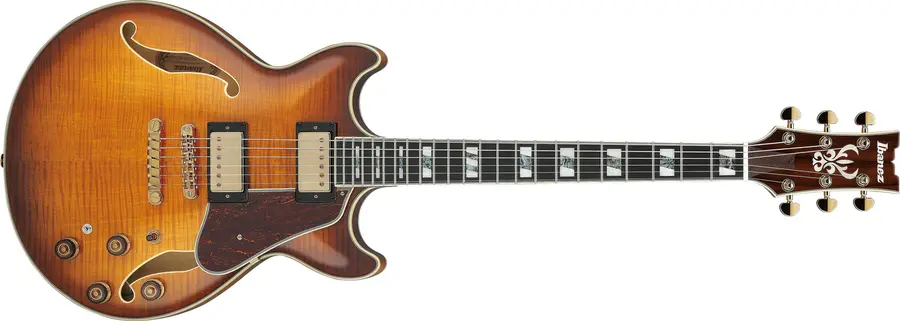 Ibanez AM153FM-ATT El-gitar med etui, Artstar 
