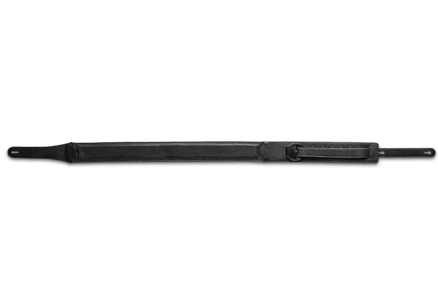 Taylor Nouveau Strap, Black Leather 2.5" 