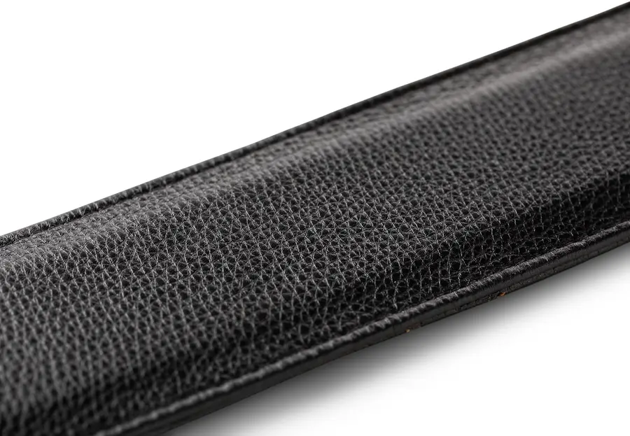 Taylor Nouveau Strap, Black Leather 2.5" 
