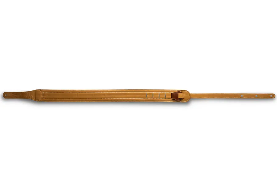 Taylor Spring Vine Strap Brown Leather, 2.5", Butterscotch Trim 