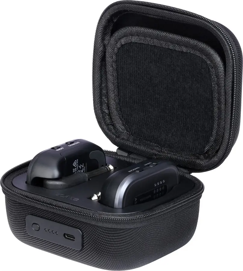 XVIVE AC58 Guitar Wireless&Battery Case Bundle, 5,8 GHz 